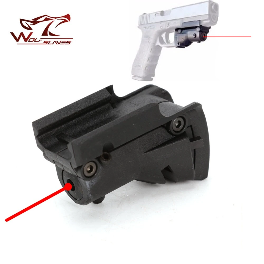 Buy Micro Red Dot Laser Pointer Sight for Glock 17 Rail Equipped Pistol 3V