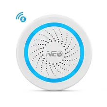 NEO Z-wave Plus Беспроводная сигнальная сирена домашняя Автоматизация с питанием от аккумулятора ЕС 868,4 МГц звуковой сигнал ZWave сирена датчик сигнализации