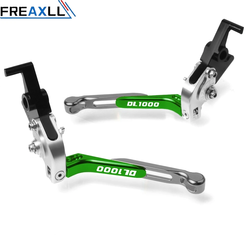 For DL1000 V-STROM 2002-2016 2002 2003 2004 2005 2006 2007-2016 CNC Motorcycle Foldable Extendable Coupling Brake Clutch Levers |