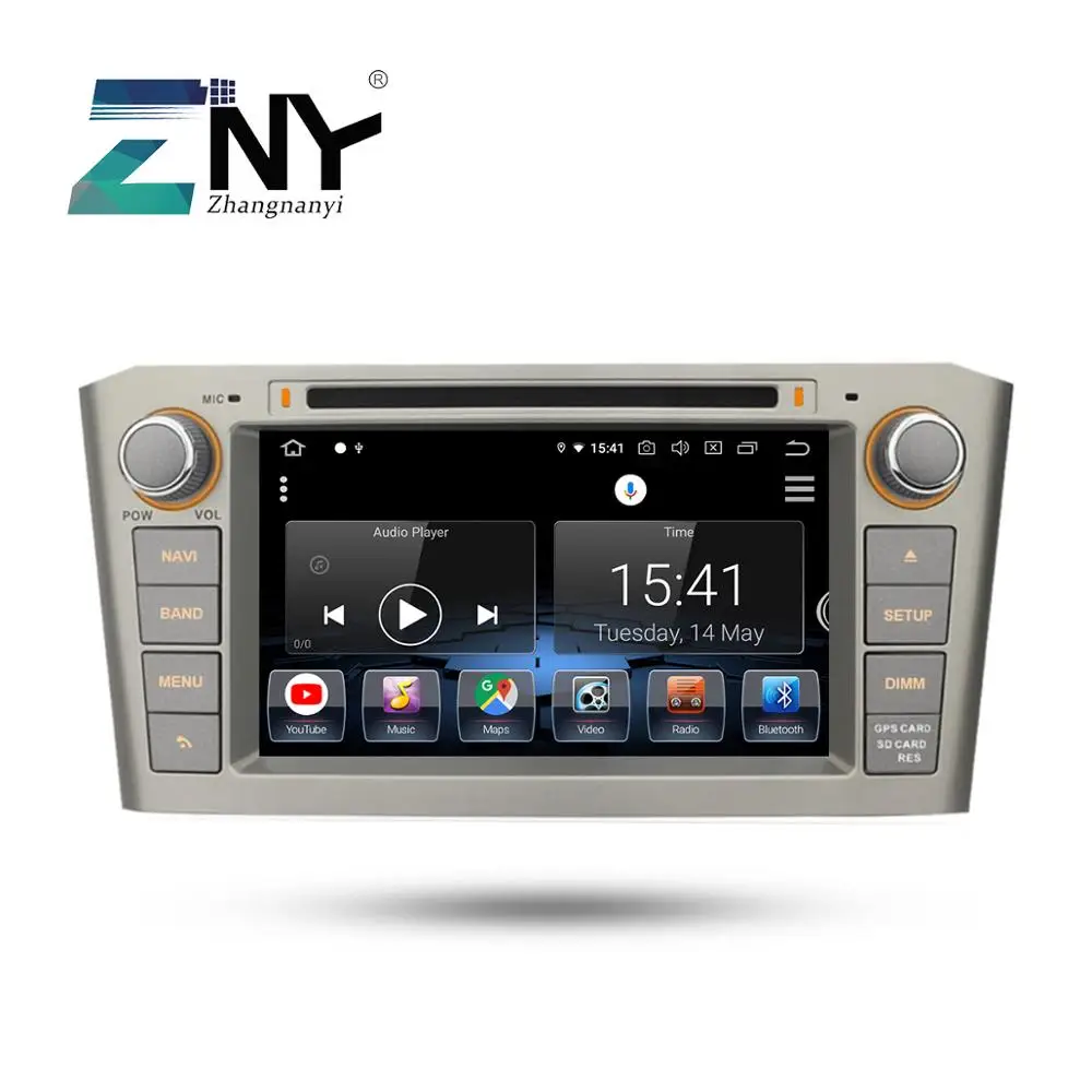 7 &quotIPS Android автомобильный Радио dvd плеер для Toyota Avensis T25 2003 2008 GPS навигация 2 Din