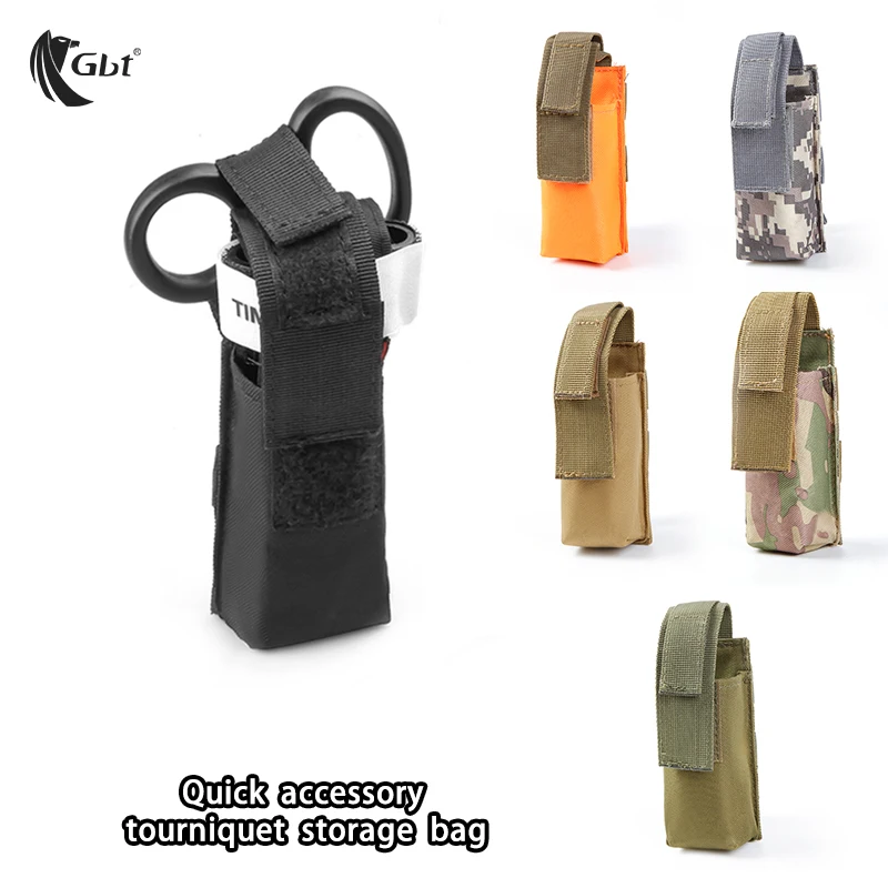 Нейлоновая сумка с жгутом держатель MOLLE тактическая посылка для хранения|Уличные