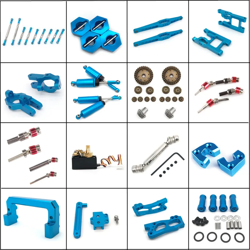 

Wltoys 12428 12423 RC Car Upgrade Metal Parts Drive Shaft Universal Transmission Axis Rockerarm Gear Feiyue FY-01/02/03/04/05