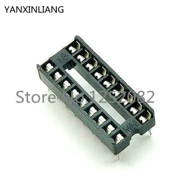 

52PCS 18 Pin DIP IC Socket Adapter 18Pin Pitch 2.54mm Connector