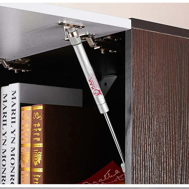 Cabinet Door Hinges Furniture Hinge Cabinet Hinges 150N / 15kg Copper Force Door Lift Support Gas Hydraulic Spring Hinge Cabinet Door Kitchen Cupboard Hinge Furniture Hardware