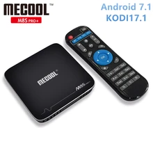 Mecool M8S PRO+ Smart TV Box 1/2GB DDR3 8/16GB Android 7.1 KODI 17.1 Amlogic S905X 2.4G WIFI H.265 UHD 4K Media Player