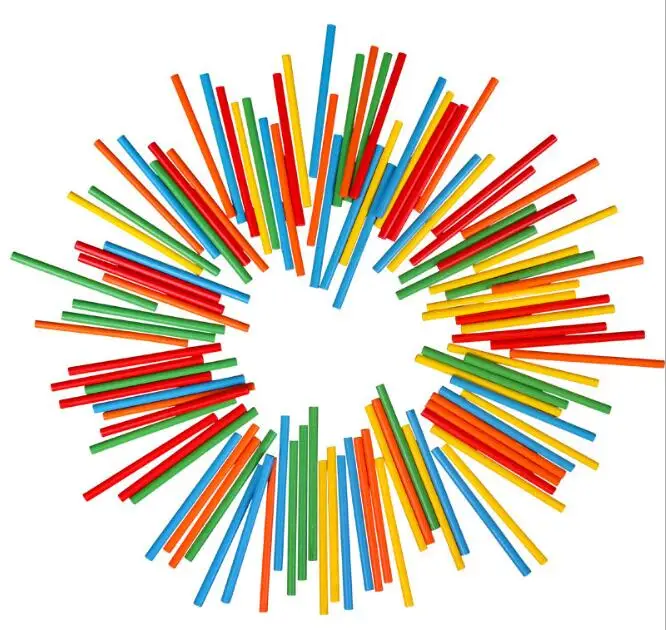 100pcs Colorful Bamboo Counting Sticks Mathematics Montessori Teaching Aids Counting Rod Kids Preschool Math Learning Toy 100pcs Colorful Bamboo Counting Sticks Mathematics Montessori Teaching Aids Counting Rod Kids Preschool Math Learning Toy