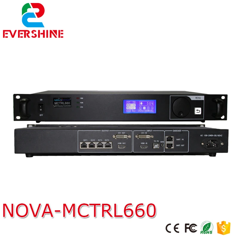 Контроллер светодиодного дисплея Novastar MCTRL660 MSD300 MSD500 MSD600|box box|box ledbox card |