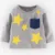 2018 nova Marca de Qualidade 100% Algodão Do Bebê Dos Meninos t-shirt Das Crianças camisa Dos Miúdos t Meninos Roupa Interior Do Bebê roupas de Manga Longa Bebe roupas