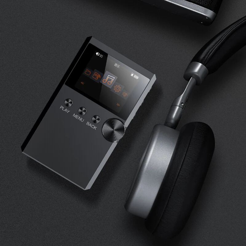 Yescool S5 hifi stereo Lossless lecteur music MP3 player Mini Sports walkman 128G TF Audiophile flac DSD Full format decoding