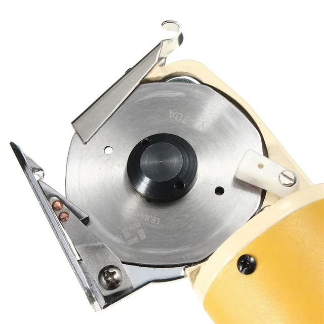 170W 220V 110V 70mm Rotary Blade Electric Saw Shear Textile Cutter Cutting Machine Kit Scissor Tool For Clothes Leather Fabric