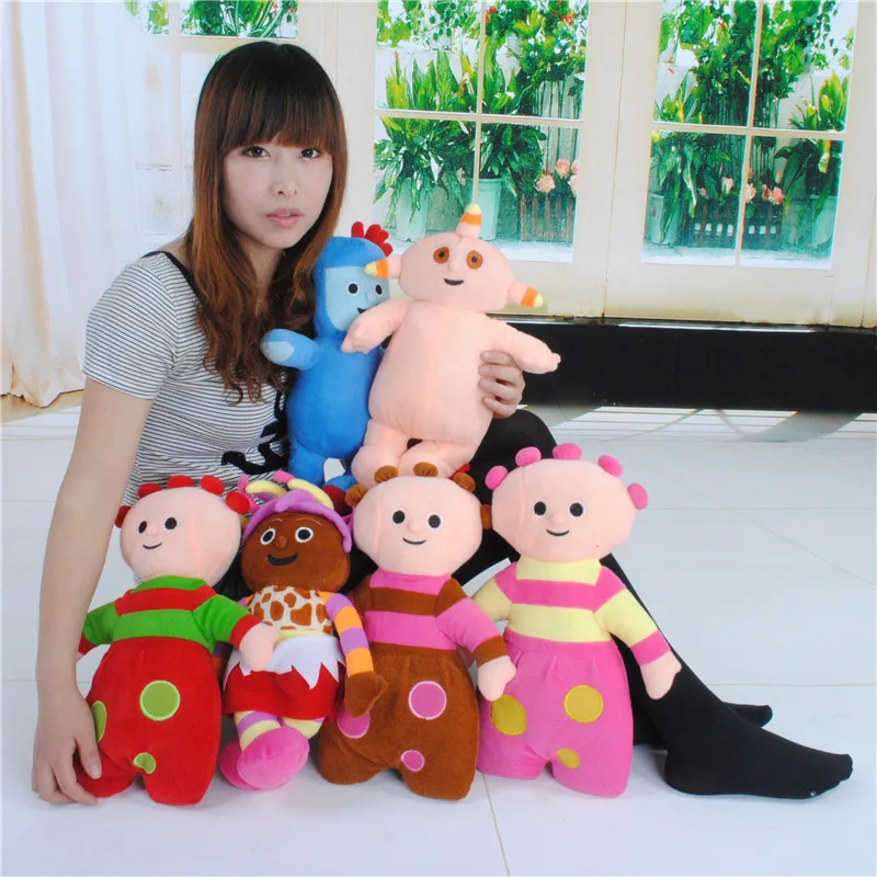 

Free shipping 2015 Hot sale 40cm Plush toy and Doll Daisy Iggle Piggle Makka Pakka a birthday gift for children