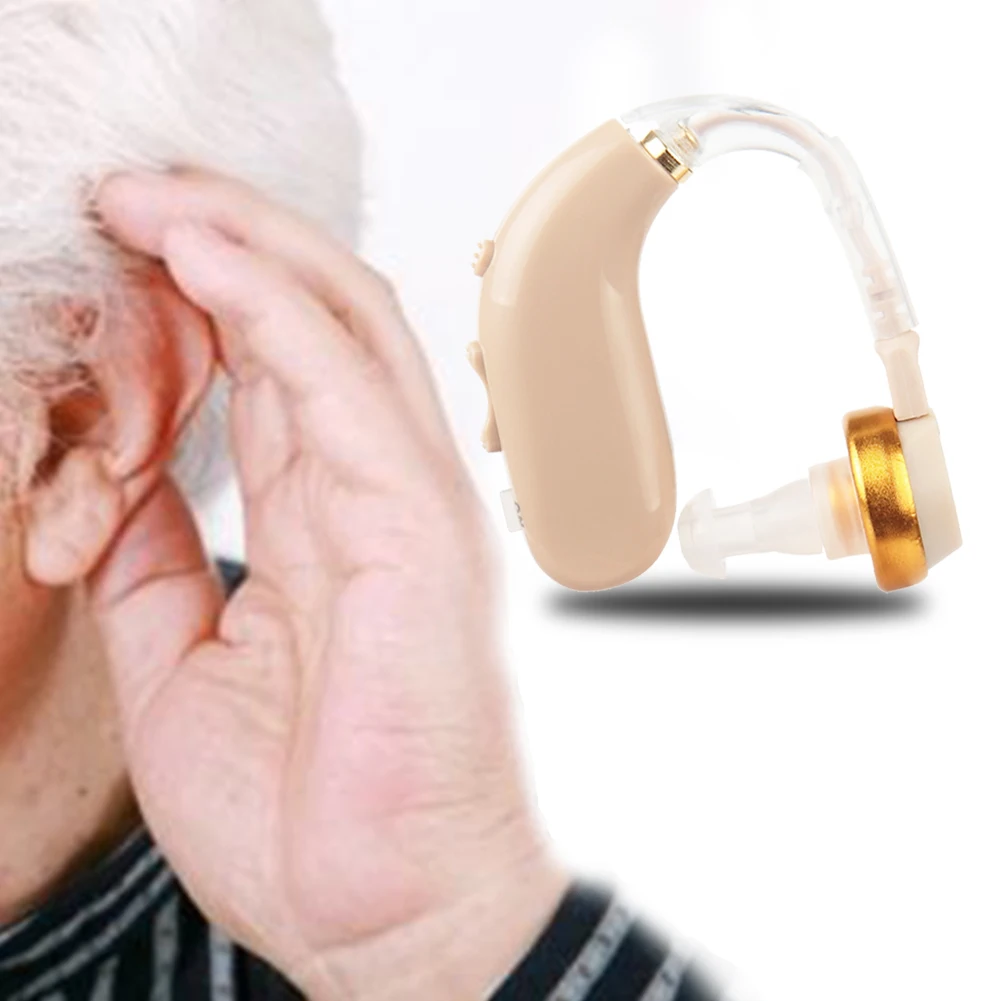 Новый Перезаряжаемые слуховой аппарат S-137 аналоговый за-помощь слух низкая Мощность потребление регулируемый объем старый-ear слуховой