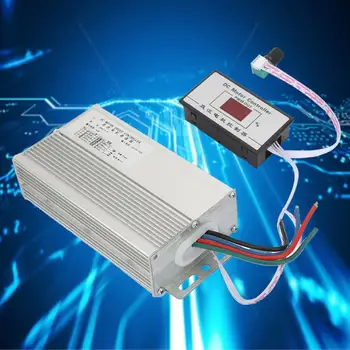 

DC12~60V PWM Digital Display DC Brush Motor Speed Controller Motor Speed Governor Regulator 80A