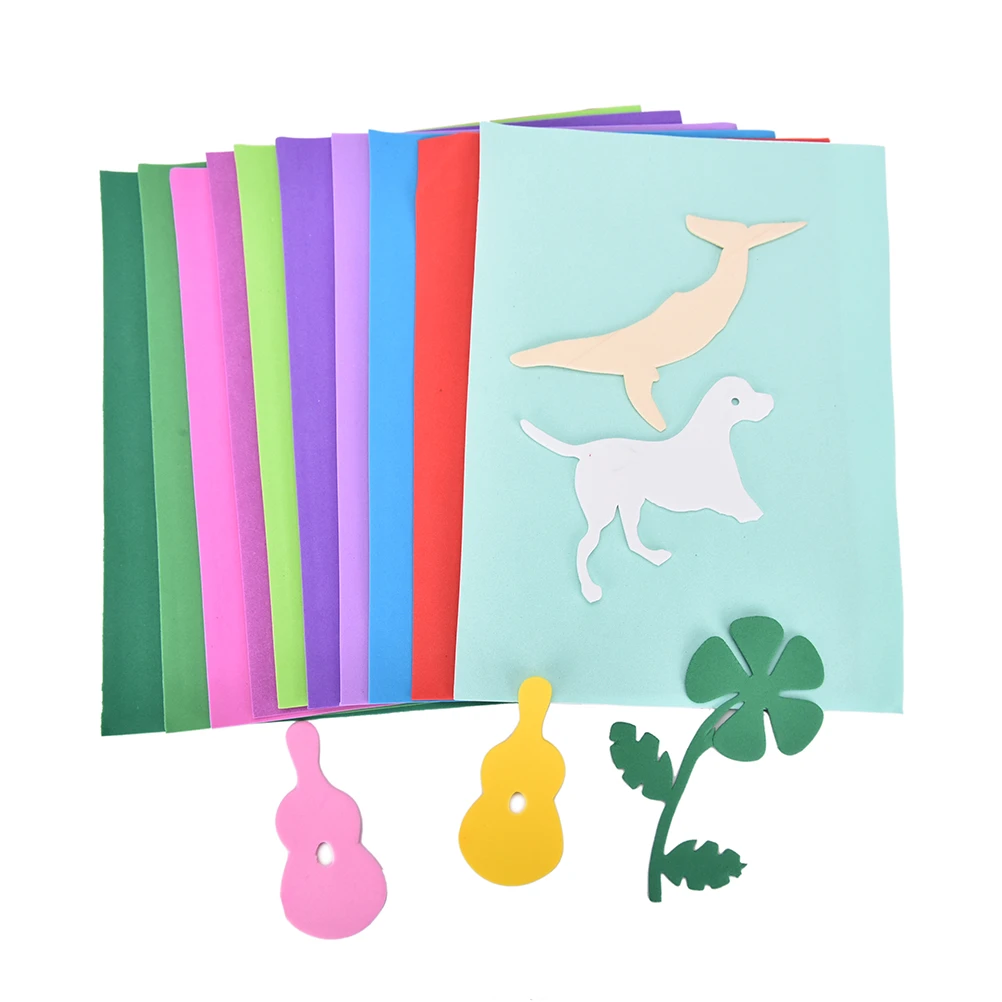 Menebal A4 Spons Eva Kertas Busa Bantal Kursi Pengganti Pelapis Per Lembar Anak Anak Buatan Tangan Diy Kerajinan Tangan Acak Warna 10 Buah Aliexpress