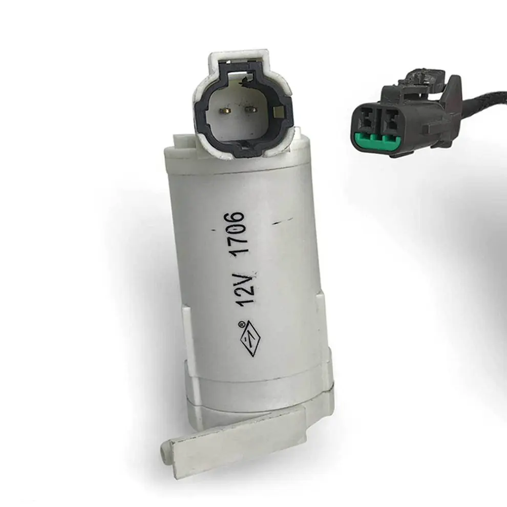 Windscreen Washer Bottle Motor MALE PLUG TYPE For Nissan For Navara D22 Ute 97-12 Durable Washer Bottle Motor