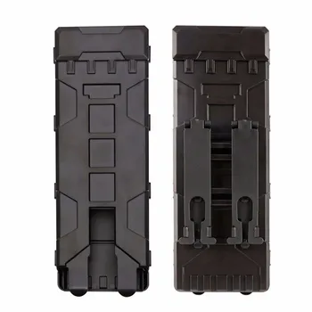 

Ammo Bag 10 Rounds 12GA 12 Gauge Ammo Shells Hunting Gun Case Accessories Airsoft MOLLE Box Fast Loading Clip Holder Box