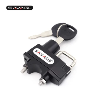 

Helmet Lock For YAMAHA XT225 SEROW TTR250 TW200 XT660 R/X XT1200Z YFM 450/400/350 KODIAK Motorcycle Accessories Handlebar Clamp