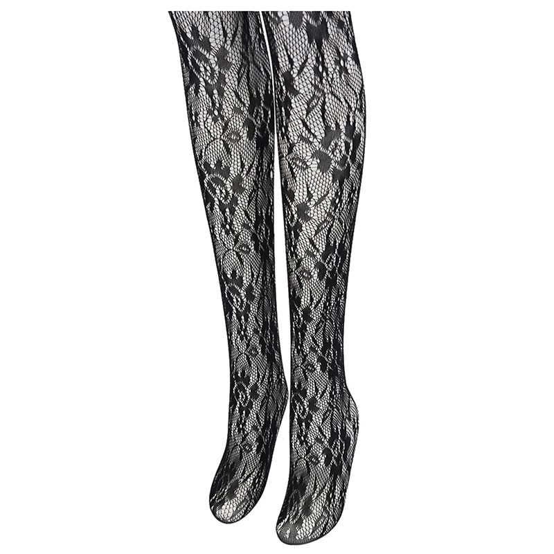 

Women's Fashion Sexy Soft Tights Lace Jacquard Pantyhose Stockings