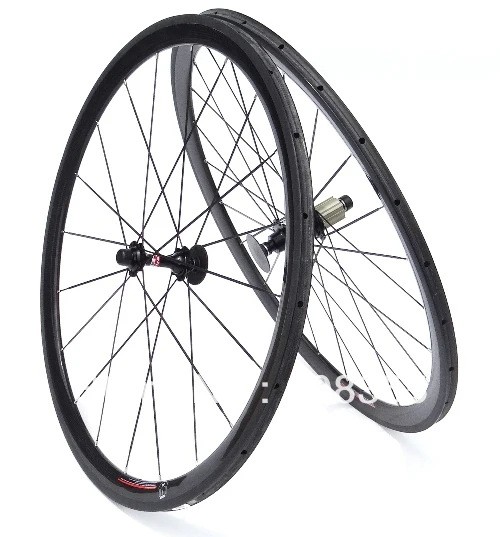 

Full Carbon Road Bike Tubular Wheelset 38MM , RIM SPOKES , HUB, BRAKE PAD