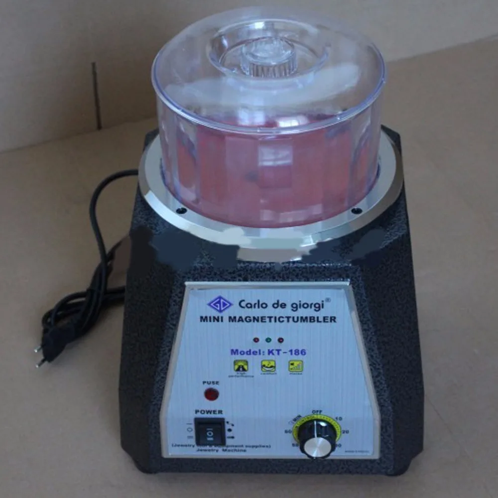 kt186 Tumbler 2500w Jewelry Rotary Tumber For Jewelry Gold