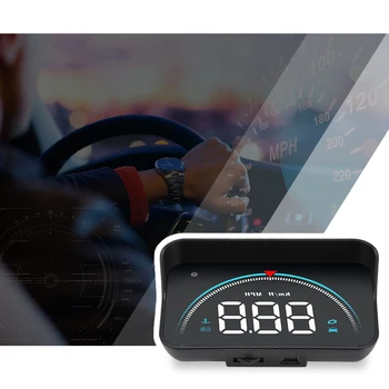 

Rectangle M8 LED Car HUD Head-up Display Integrated Design High Temperature and Cold Resistant for Driving Safety