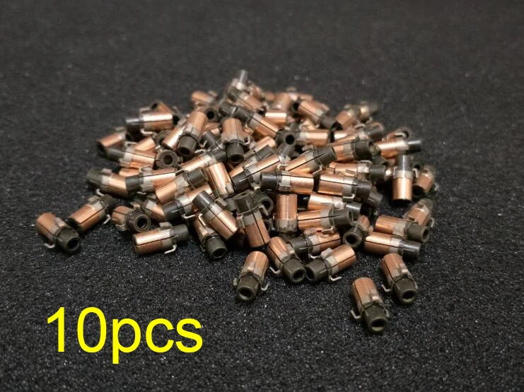 

10Pcs Explosion-proof Copper Head Commutator Professional Mini Motor Commutator Accessory For Tamiya Mini 4WD Racing Car Model