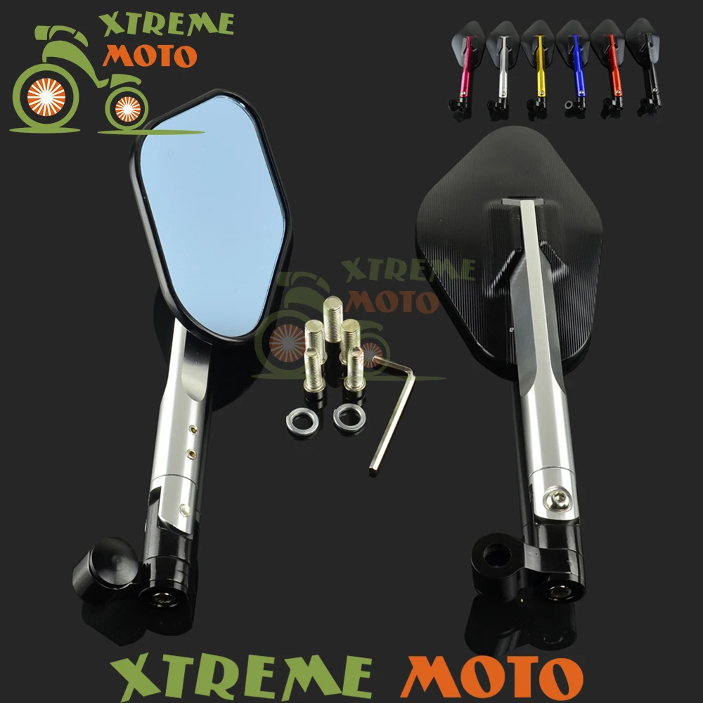Motorcycle Mirror Moto Bike Rearview Mirror Rear View Mirrors Alloy