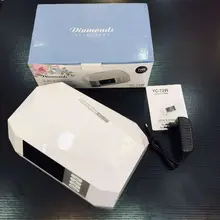 Быстрое сушильное устройство 72 Вт УФ-лампа для геля УФ аппарат для сушки ногтей 220 В Светодиодная лампа для ногтей Таймер ЖК-дисплей двойной свет отверждения ногтей инструменты для сушки ногтей