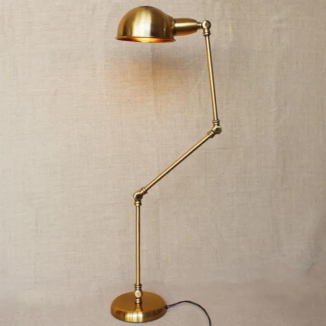 Clical Design Reto Antique Gold Black Long Swing Arm Wall Lamps Clical Design Reto Antique Gold Black Long Swing Arm Wall Lamps Lights Sconce For Workroom Bedside