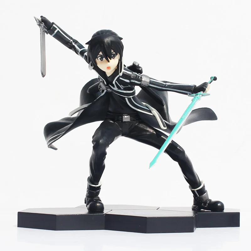 Аниме Меч 15 см искусство онлайн Kazuto Kirito кульминация боя ПВХ экшн фигурка
