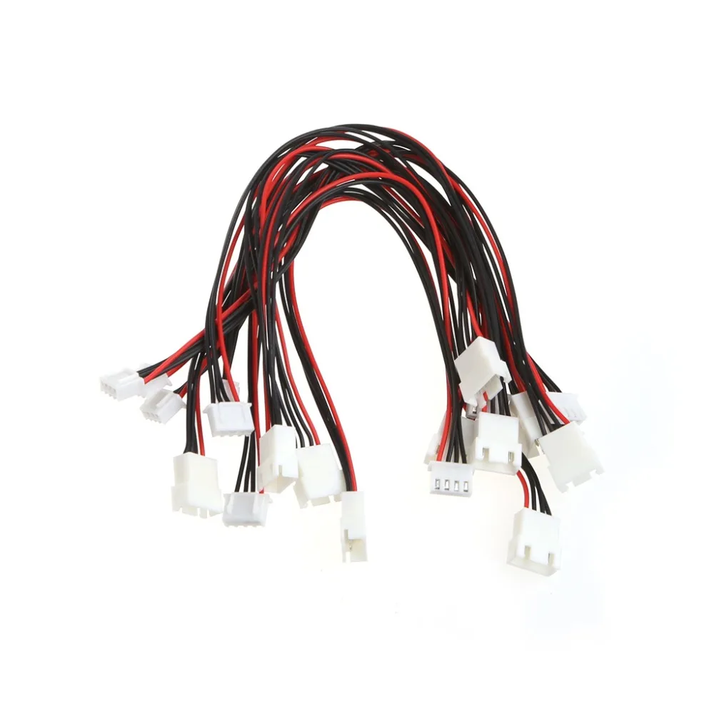 HBB 10 шт. JST-XH штекер 3S Lipo Баланс провода свинцовый шнур-удлинитель 22 см для