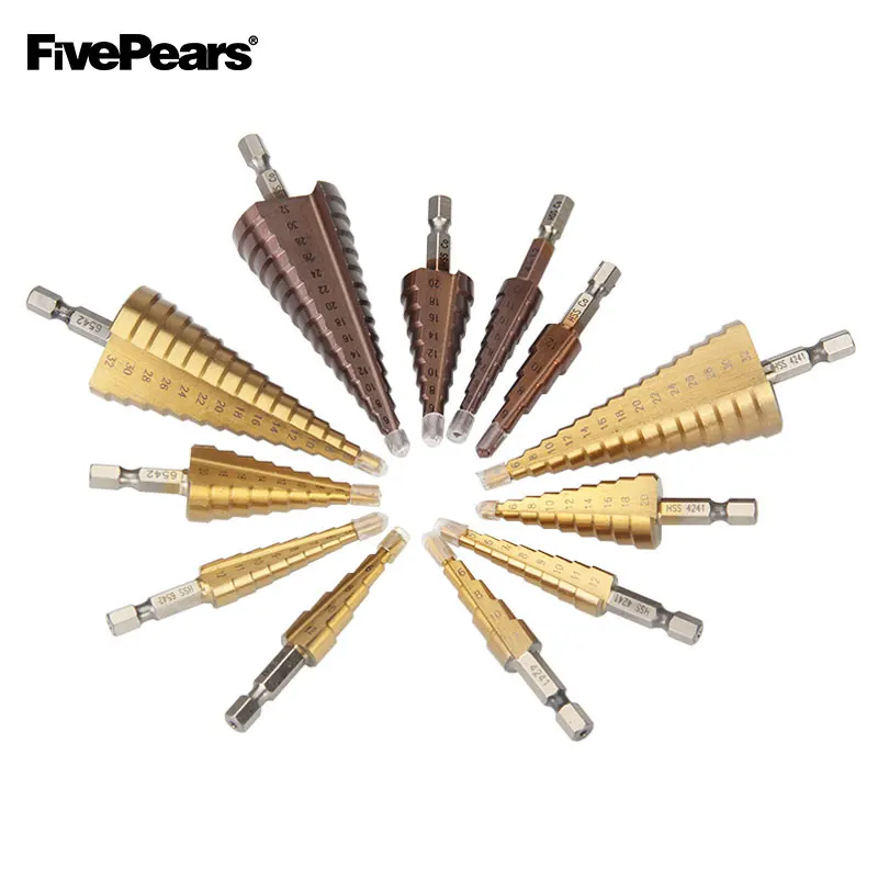 Сверлильный инструмент FIVEPEARS резец с отверстием высокая скорость форма пагоды