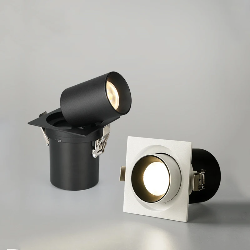 10 Вт 15 Вт COB светодиодный светильник s поверхностного монтажа Потолочный Точечный светильник вращение на 360 градусов Потолочный светильник белый AC85-265V