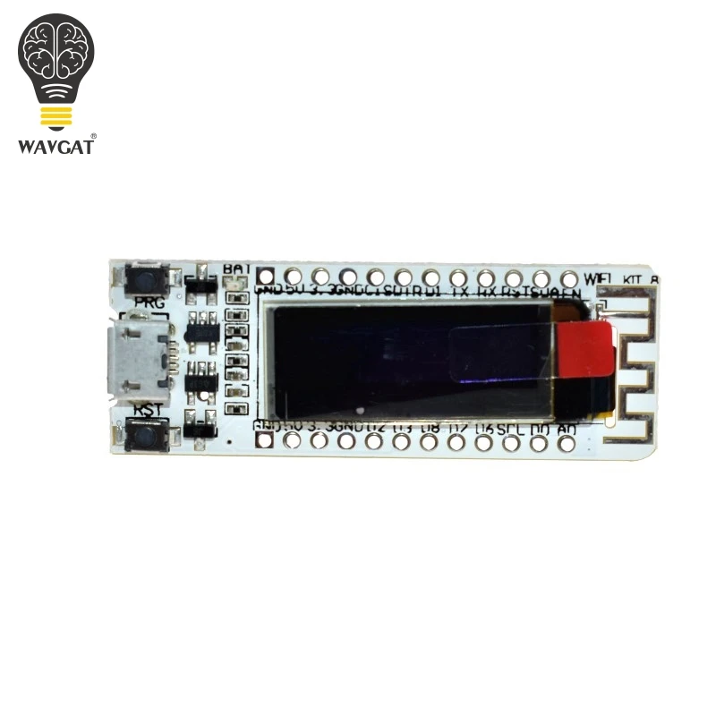 Плата WAVGAT ESP8266 WIFI 0 91 дюйма OLED CP2014 32 Мб флэш памяти ESP 8266|Интегральные схемы| |