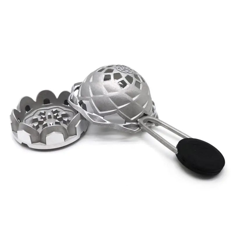

Hookah Bowl Accessories Metal Shisha Charcoal Holder With Wind Cover Fits With Almost All Hookah Bowls