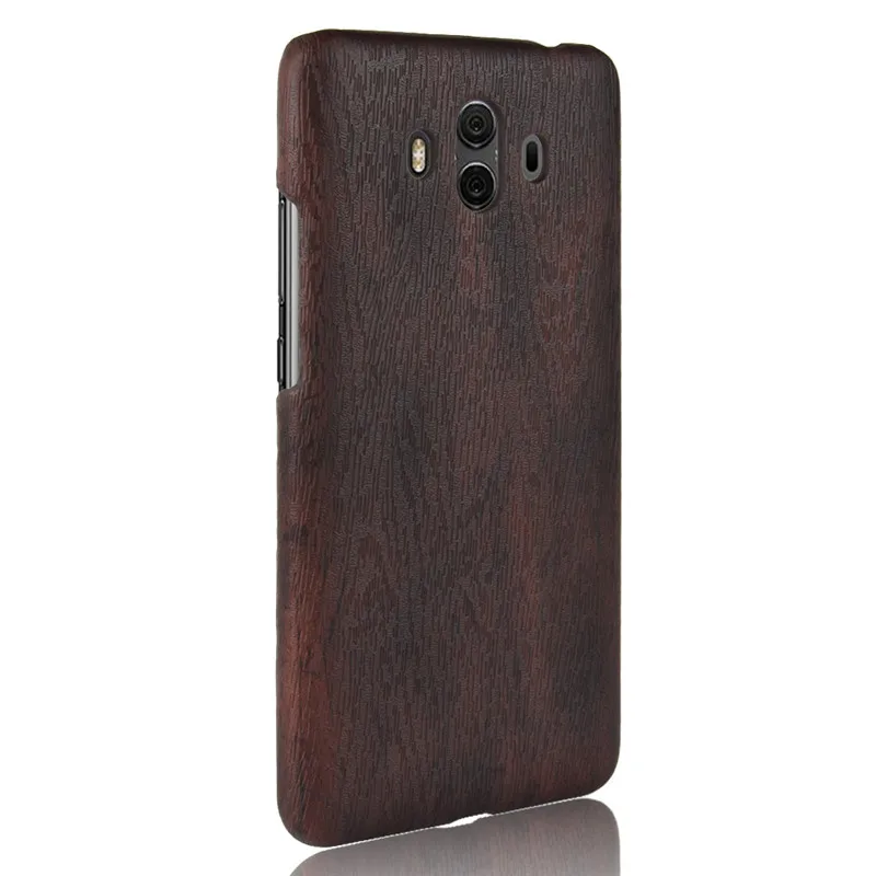 Кожаный чехол с изображением деревянного зерна для Huawei P9 Plus P10 P8 Lite 2017 ретро