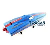 G26IP1 ARTR Gasoline 26CC-Clutch Engine RC Racing Boat Deep-V Shaft Rudder Blue TH02719 5