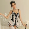 Sexy Bustier and Corset Women High Elastic Corset Female Solid Bustier Overbust Push Up Corset Sexy Lingerie Corset Dress ► Photo 3/6