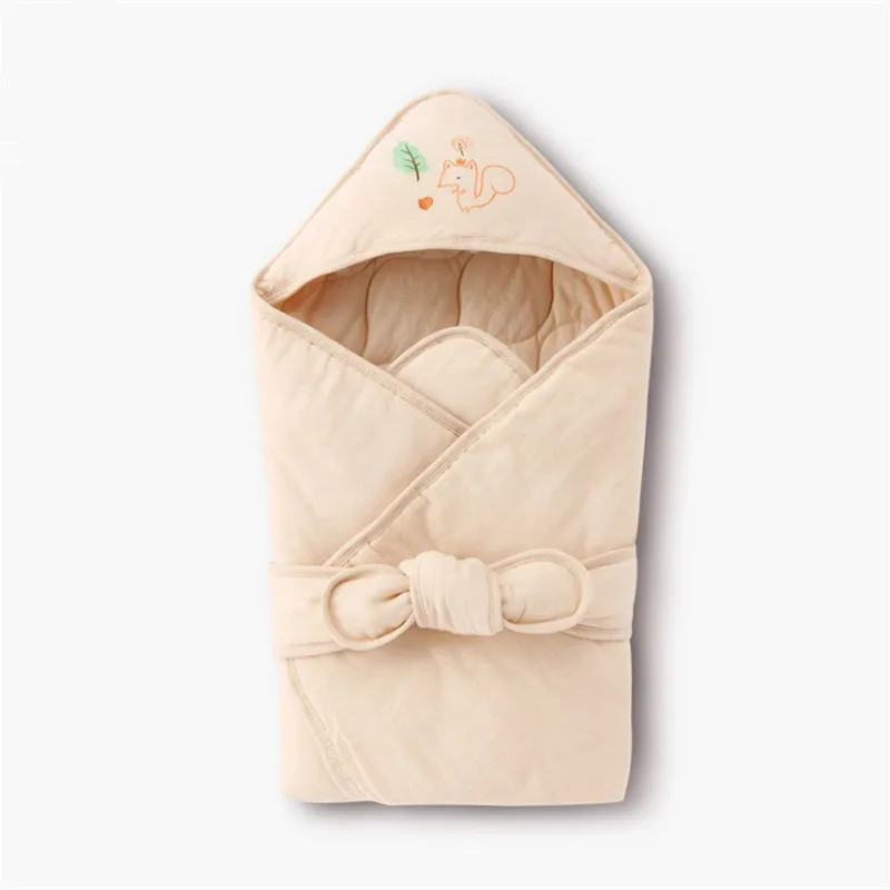 wrap newborn baby hold blanket gauze towel peridium baby pure colour