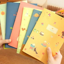 1 шт./лот Мультяшные животные каваи дизайн бумажный блокнот для школы дети дневник, канцелярские товары Принадлежности(tt-4673