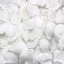 500 лепестки роз разбросанные белые украшения для свадебной вечеринки