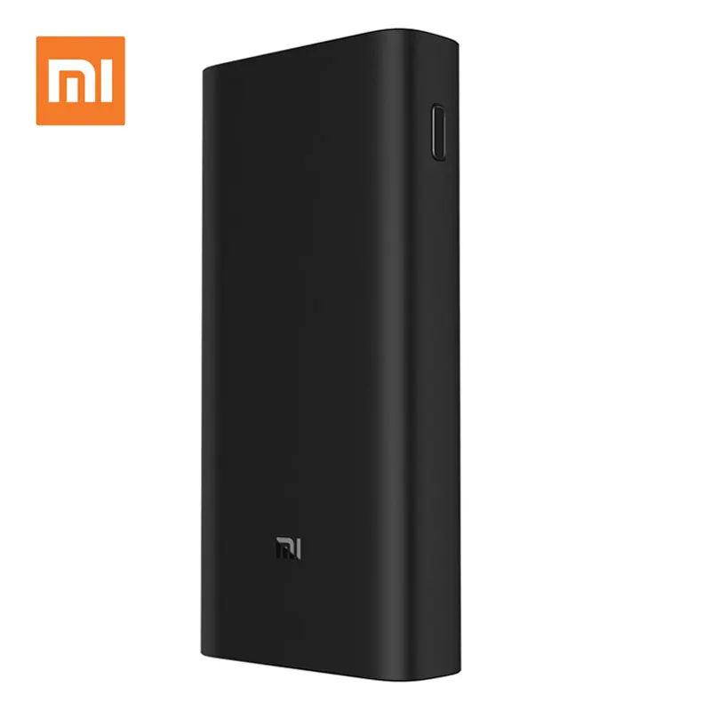  Xiaomi Mi 20000 mAh power Bank 3 2C USB-C 45 W портативное зарядное устройство Dual USB power bank для смартфона ноутбука 