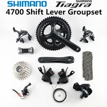 SHIMANO Tiagra 4700 указано SL 4700 переключатели дорожный 2x10 Скорость В переменного тока, 50-; большие размеры 34-52-36 T 170 172,5 мм 11-25 12-28x11-32 T 4600