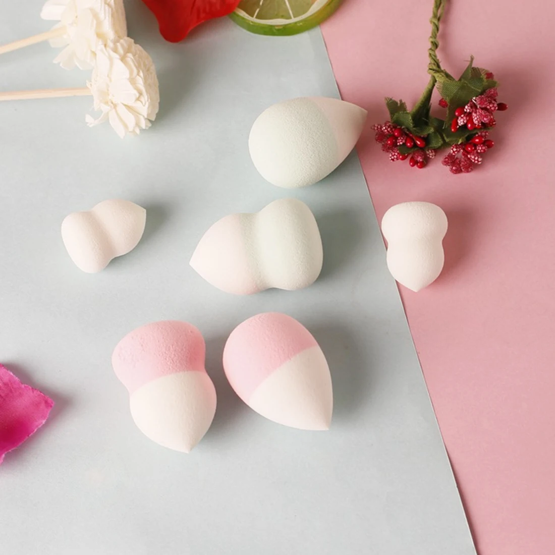 

Makeup Sponge Puff Soft 3 PCS/Set Multifunction Cosmetic Puff Make up Foundation Powder Flawless Facial Beauty Tool