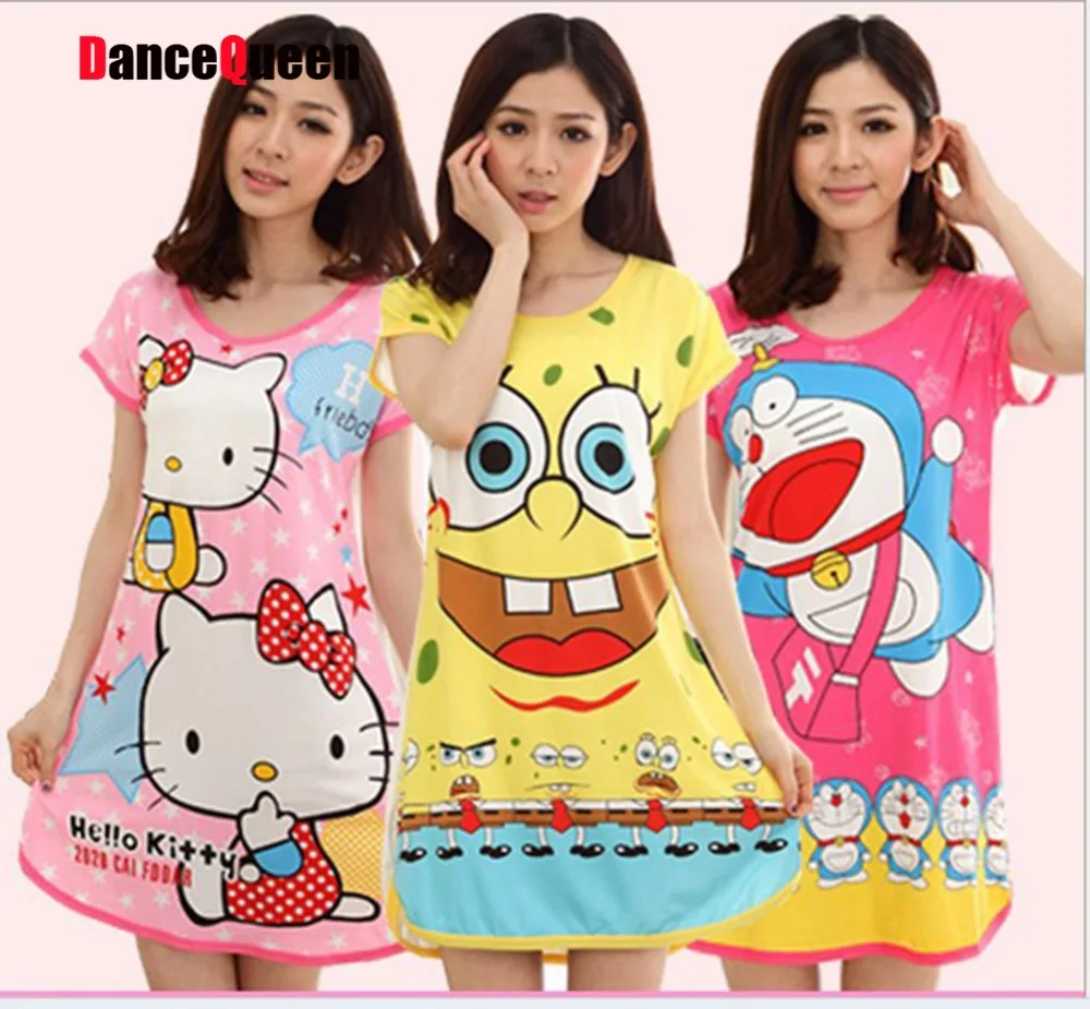 chemise de nuit hello kitty femme