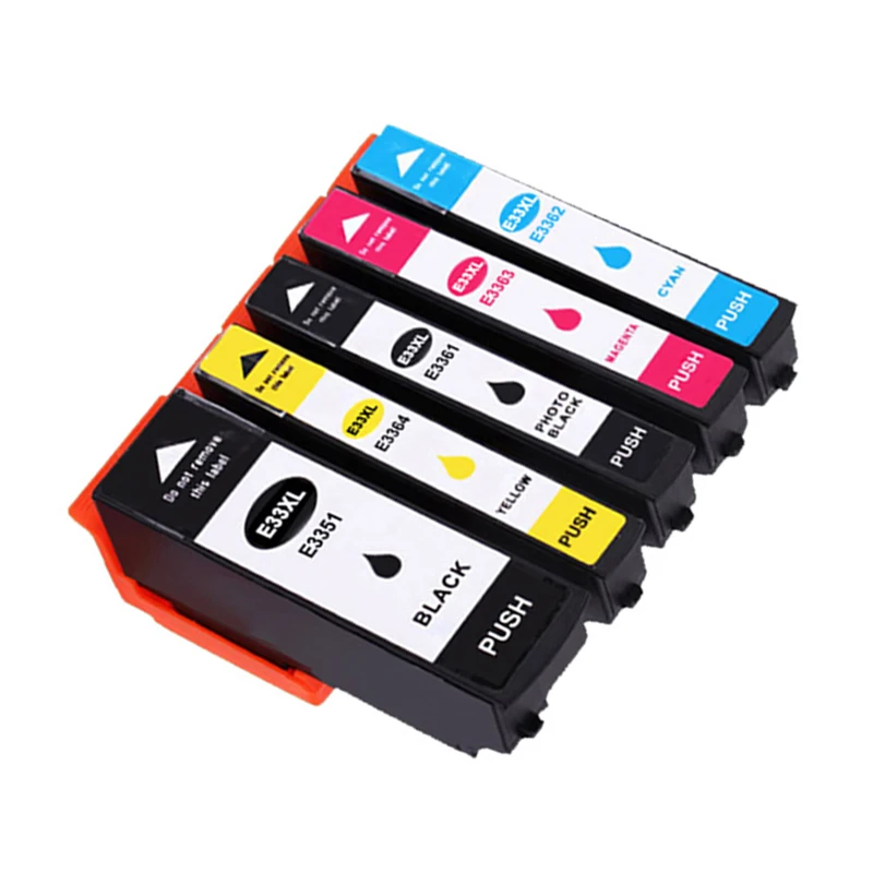 einkshop T3351 33xl Ink Cartridge T33xl T3361 - T3364 For Epson xp530 xp900 xp830 xp645 xp635 xp630 xp540 xp640 Printer | Компьютеры и