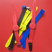 5 шт./лот 13,56 Mhz FM11RF08 TAG S50 1K NFC Браслет RFID IC браслет на запястье Регулируемый RFID браслет