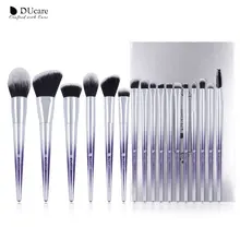 DUcare 9/17PCS Professional Makeup Brushes Set Powder Foundation Eye Shadow Blush Eyebrow Brush Cosmetic Make up Brushes Tool цена DUcare 9/17PCS Professional Makeup Brushes Set Powder Foundation Eye Shadow Blush Eyebrow Brush Cosmetic Make up Brushes Tool цены онлайн