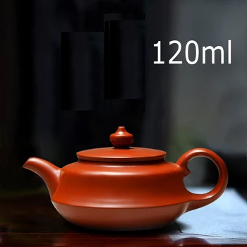 

Hot Sale Zhu Ni Handmade Xi Shi Pot With Tea Infuser Teapot Red Clay Tetera 120ml Porcelain Antique Chinese Ceramic Kettle Gift