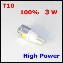 20 шт T10 W5W 4SMD светодиодный светильник на танкетке для автомобиля 3W высокая мощность белая лампа 250LM